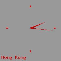 Best call rates from Australia to HONG KONG. This is a live localtime clock face showing the current time of 10:51 pm Thursday in Hong Kong.